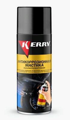 Антикор для наружных поверхностей мастика битумная 0.52л KERRY KR955 KERRY