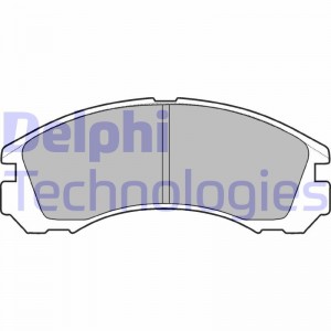 LP871 колодки дисковые п.\ Mitsubishi Galant 2.0/2.5/2.4GDi 89> LP871 DELPHI