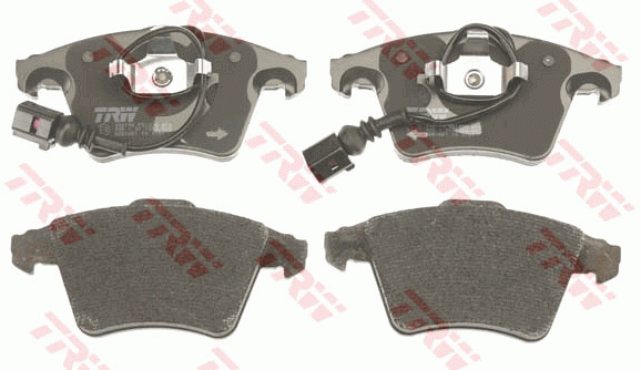 Колодки передние VW TOUAREG (7L_) GDB1651 GDB1651 TRW