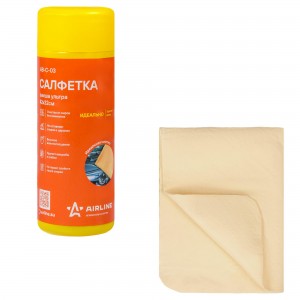 Салфетка замша ультра синтетическая ULTRA CHAMOIS (40*32 см) AB-C-03 AB-C-03 AIRLINE