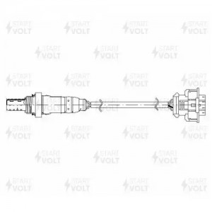 Датчик кисл. для а м Opel Astra H (04-) Zafira B (08-) 1.6i (VS-OS 0556) VS-OS 0556 START VOLT
