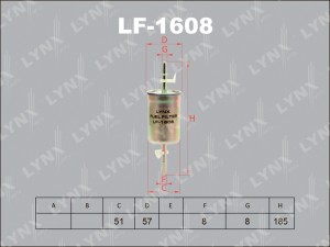 FORD FOCUS I (1998-2005) LF-1608 LYNXAUTO