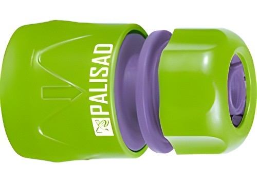 Соединитель для шланга 1/2" быстросъемный пластиковый PALISAD 66135 PALISAD