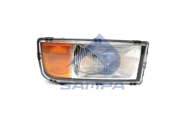 Фара головная правая без коррект. MB Actros/Axor 96->02 201126 SAMPA