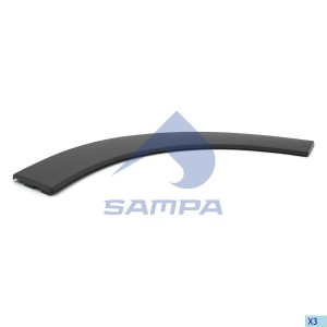 Накладка крыла правая 18100975 SAMPA