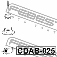 Сайлентблок амортизатора передний CADILLAC ESCALADE III 2007-2013 CDAB-025 CDAB-025 FEBEST