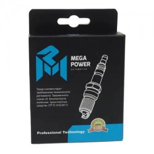 Свеча зажигания VW AUDI SEAT SKODA (13-) (1.8/2.0 TSI/TFSI) (4шт.) MEGAPOWER 37031120 MEGA POWER