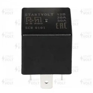 Реле автомобильное 5 конт. 12V 20/30А (без кронштейна) (SCR 0101) SCR 0101 START VOLT