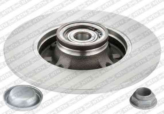 Диск тормозной CITROEN C4 1.4-2.0 04-/PEUGEOT 307  (Тормозной диск с интегрирова KF159.48U NTN SNR