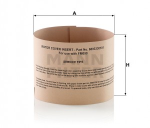 Бумага фильтровальная Бумага фильтровальная ZR 12 001 Z MANN FILTER