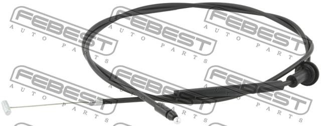 Тросик привода открывания замка капота HYUNDAI SOLARIS 2010-2016 12101-SBL 12101-SBL FEBEST
