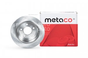 Диск тормозной CHRYSLER Voyager DODGE Caravan (00-) задний (1шт.) METACO 3060166 METACO