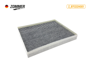Фильтр салонный HYUNDAI Elantra, i20, i30, KIA Ceed, Carens, Cerato угольный (Z9 Z971332H001 ZOMMER