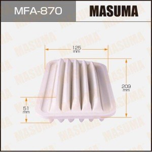 фильтр воздушный!\ Daihatsu Tanto 0.7 05-07 MFA-870 MASUMA