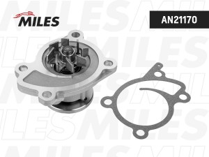 Насос водяной NISSAN MICRA/NOTE/TIIDA/RENAULT MEGANE 1.4/1.6 05- (DOLZ N151) AN2 AN21170 MILES