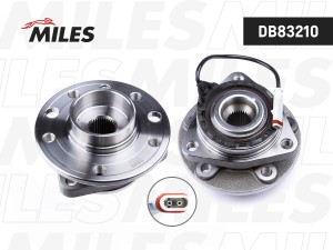 Ступица колеса передняя с подшипником Opel Astra H 04- Zafira B 05- (SKF VKBA668 DB83210 MILES