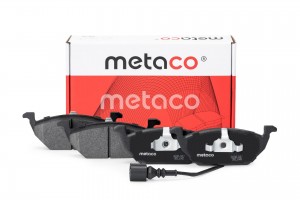 Колодки тормозные передние к-кт 3000007 3000007 METACO