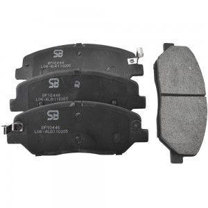 Колодки тормозные передние (HYUNDAI SANTA FE I-III, KIA SORENTO II, SSANYONG ACT BP10446 SB NAGAMOCHI
