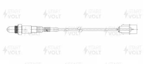 Датчик кисл. для а/м KIA Cerato (09-) 1.6i после кат. (VS-OS 1302) VS-OS 1302 START VOLT