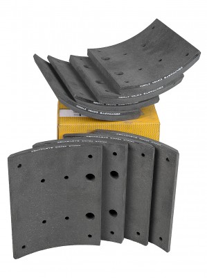 накладки торм. 2-рем! 19496 19.0 (410x223)(БЕЗ ЗАКЛ.94059 8x18 64)с увел.ресур M Z10724 ZENTPARTS