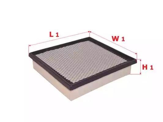 Фильтр воздушный  JEEP GRAND CHEROKEE 3,6 2016 -   FIAT FULLBACK 2,4 2016 -  A33 A33410 SAKURA