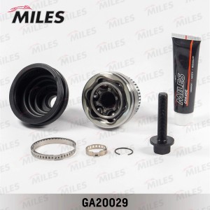 ШРУС наружный AUDI A4 1.8-3.0 00- (с ABS) (GKN 304335) GA20029 GA20029 MILES