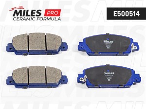 Колодки тормозные передние (Смесь CERAMIC серия PRO) HONDA ACCORD 14- (TRW GDB36 E500514 MILES