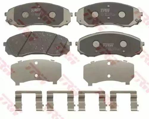 Колодки передние HYUNDAI H1 (TQ), KIA CARNIVAL III (VQ) GDB3448 GDB3448 TRW