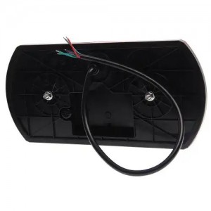 Фонарь задний универсальный светодиодный 12/24V с задним ходом правый MEGAPOWER 37017030 MEGA POWER