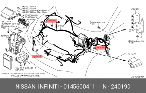 01456-00411 БОЛТ 01456-00411 NISSAN