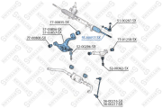 тяга рулевая!\ Land Rover Range Rover Sport 4.2-4.4/3.7-3.6TD 05> 55-00057-SX STELLOX
