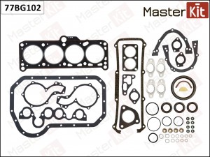 Набор прокладок двигателя AUDI 80 Masterkit 77BG102 77BG102 MASTER KIT