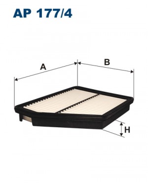 фильтр воздушный!\ Hyundai Matrix 1.6/1.8/1.5CRDi 01> AP1774 FILTRON