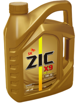 Масло моторное ZIC X9 FE A5/B5 5W30 синт.4л 162615 ZIC