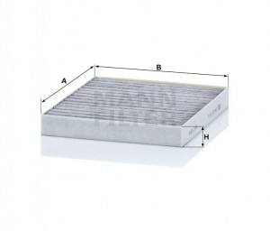 Фильтр салонный CUK23019/1 CUK 23 019/1 MANN FILTER