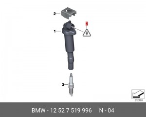 корпус розетки! \BMW 1' E81/E82/E87/LCI/E88/F20/F21/2' F22/F23/F87 M2/3' E46 12 52 7 519 996 BMW