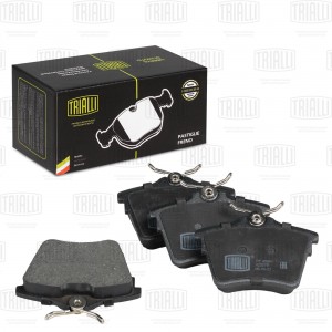 Колодки торм. Peugeot 407 (04-)/Citroen C5 (08-) диск. зад. (без эл. ст. торм.)  PF 4086 TRIALLI