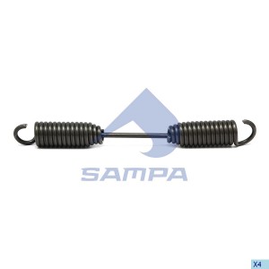 Пружина BPW колодки тормозной (230x22x3.5) SAMPA 070.120 SAMPA