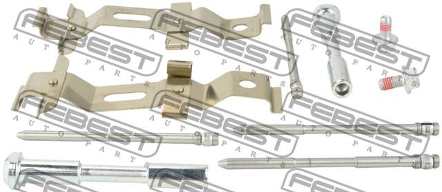 Комплект LAND Rover (09-) монтажный колодок тормозных передних FEBEST 2903-001 FEBEST