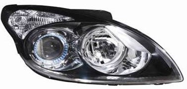 фара правая! черная Hyundai i30 07> 2211154RLDEM2 DEPO