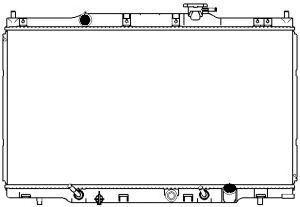 Радиатор HONDA ELEMENT 03-06, HONDA CRV 02-06 32111022 32111022 SAKURA