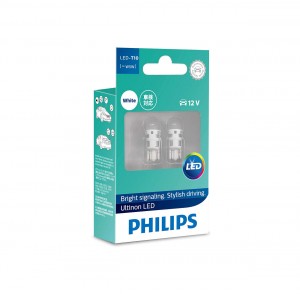 СНЯТ Лампа LED W5W Ultinon  6000K 11961ULW X2 (2шт) 5031130 11961ULWX2 PHILIPS