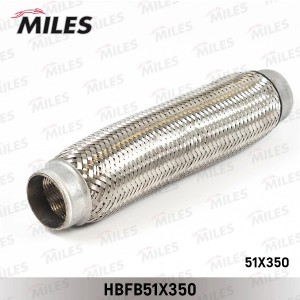 Труба гофрированная (гофра) внутренним плетением 51X350 HBFB51X350 HBFB51X350 MILES