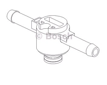 Клапан топливного фильтра 1457414021 1457414021 BOSCH