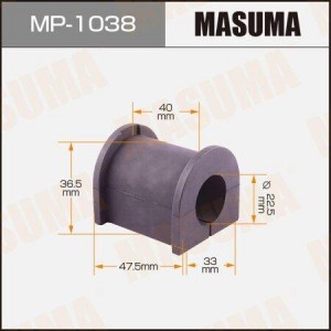 втулка стабилизатора!\ Mazda Bongo Friendee/Ford Freda 95-05 MP-1038 MASUMA
