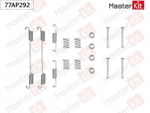 Комплект установочный барабанных колодок Fiat DOBLO Cargo (223_) 2000 - Masterki 77AP292 MASTER KIT