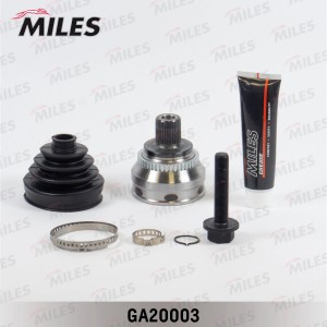 ШРУС наружный AUDI 100 1.8-2.4D 82-90 (с ABS) (GKN 301075) GA20003 GA20003 MILES