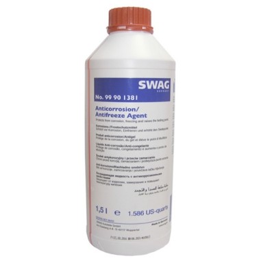 Антифриз G12 красный концентрат 1.5L 99901381 99901381 SWAG