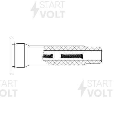 Наконечник катушки зажигания STC 0818 START VOLT