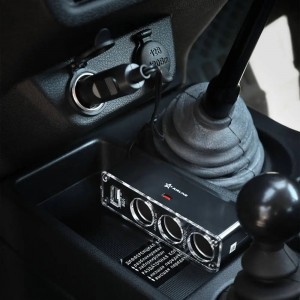 Прикуриватель-разветвитель на 3 гнезда + USB ASP-3U-07 ASP-3U-07 AIRLINE